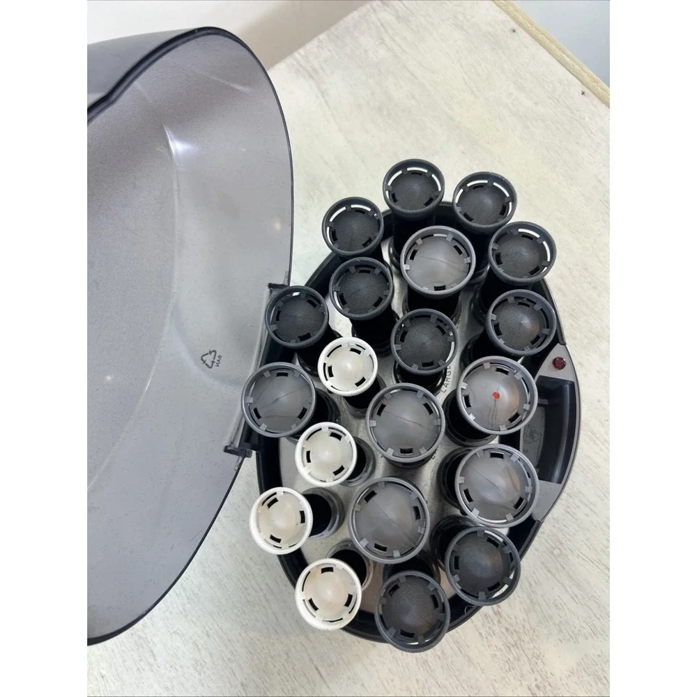 Remington Velvet‎ Flocked Hot Rollers Twenty Curlers Model KF-201 No Clips